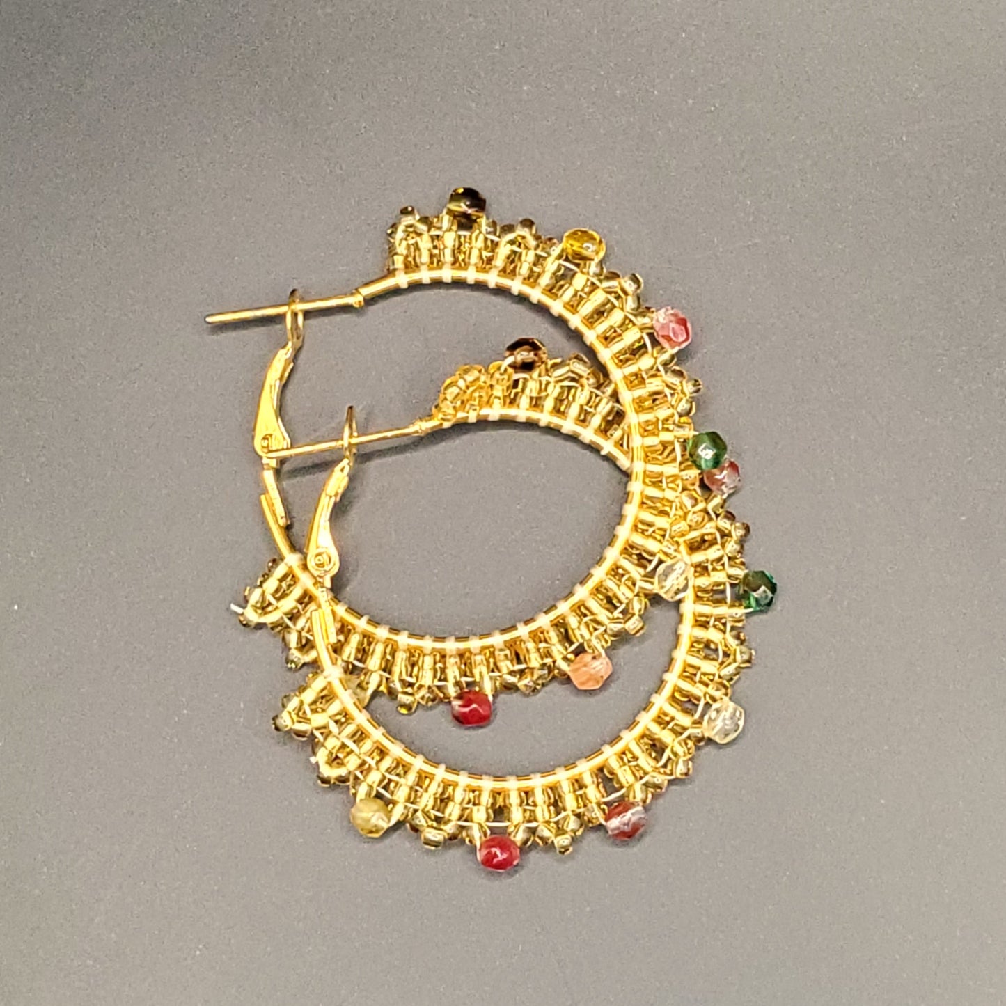 Golden Hour Hoop Earrings
