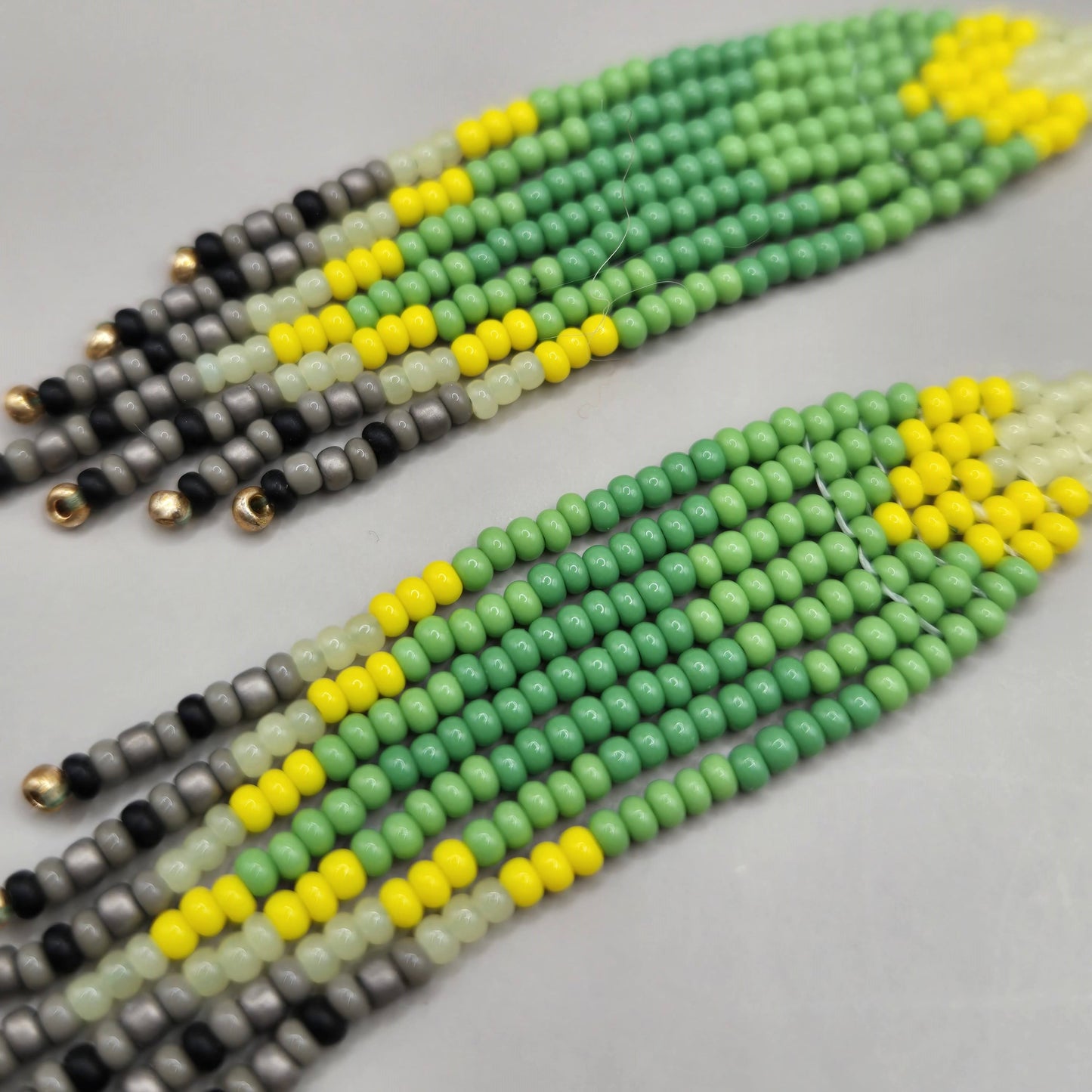 Budgie Feste Fringe Earrings