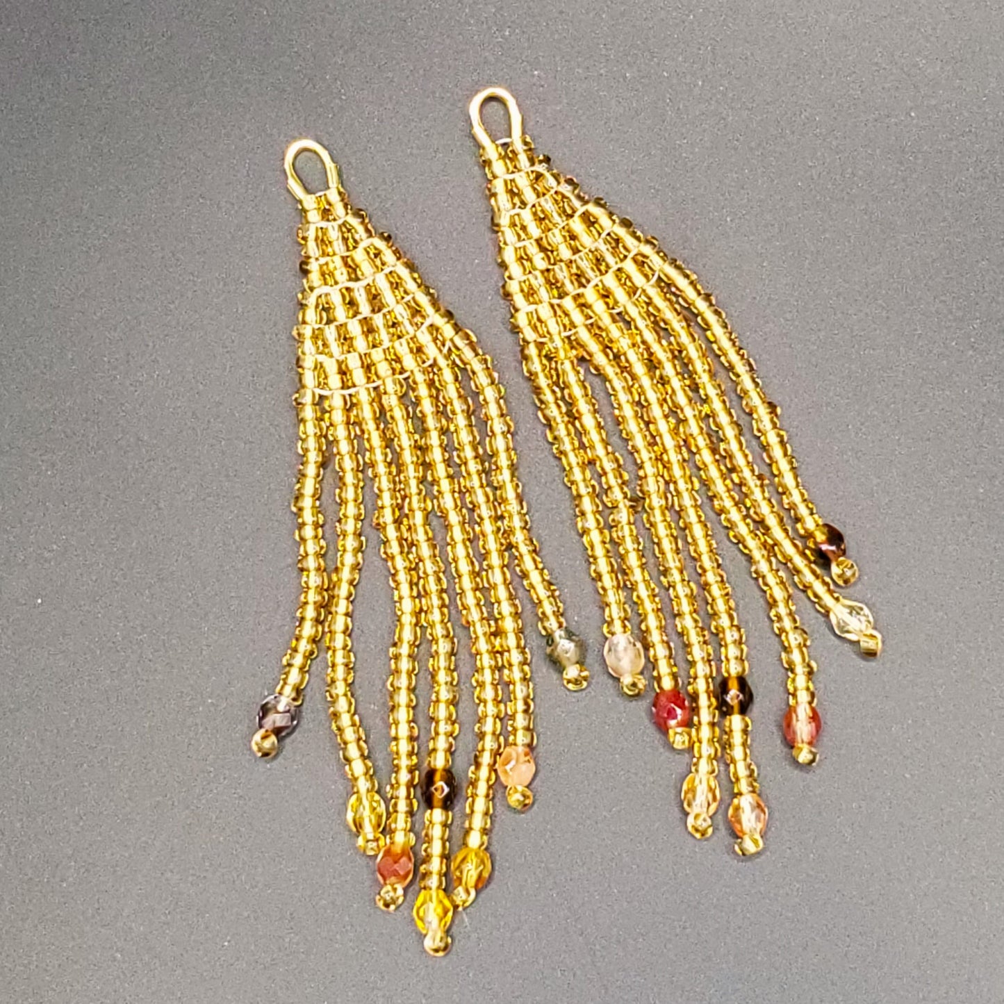 Golden Hour Fringe Earrings