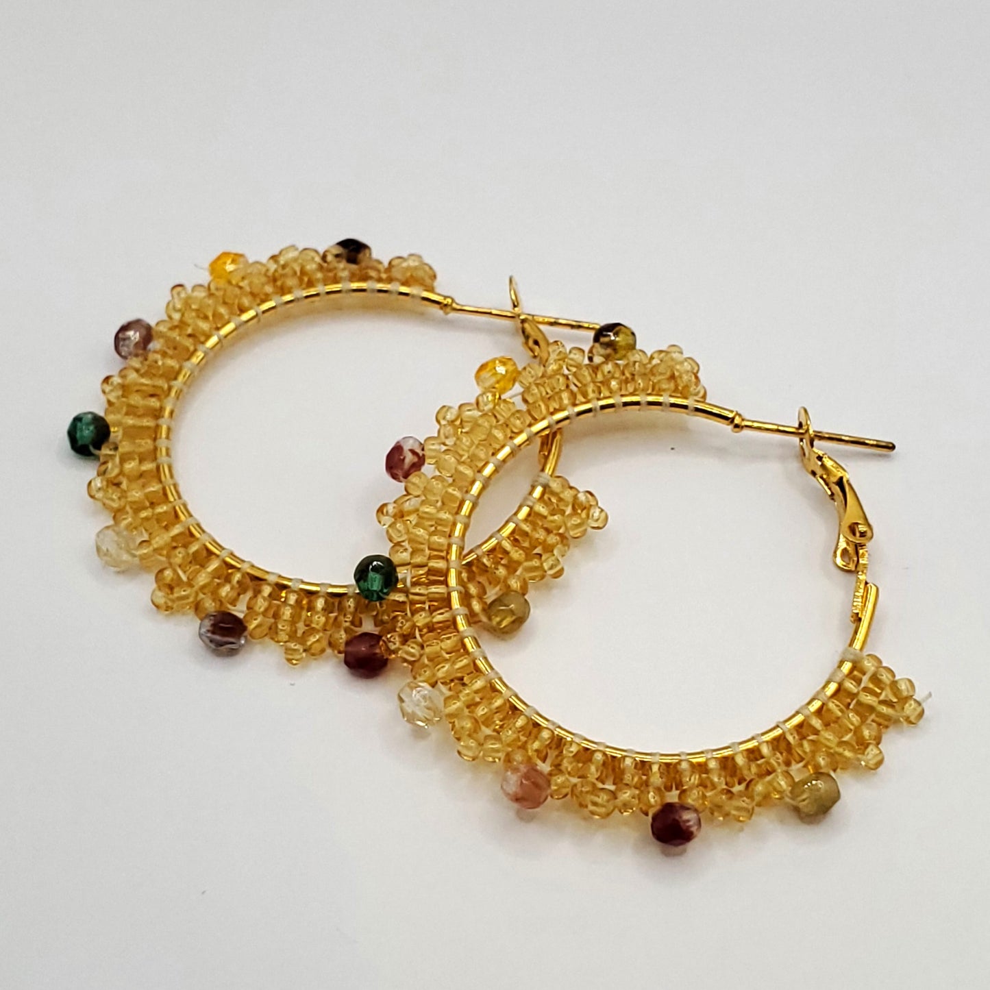 Golden Hour Hoop Earrings