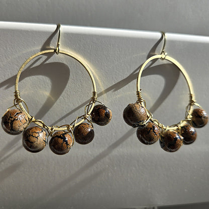 Autumn Orb Earrings