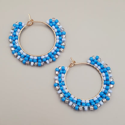 Bluebird Sky Hoops
