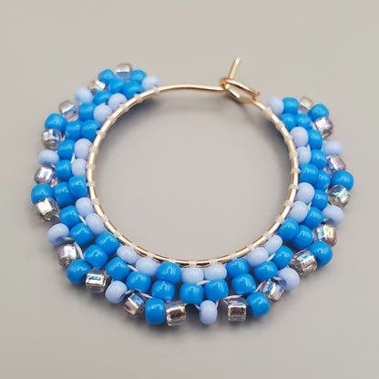 Bluebird Sky Hoops