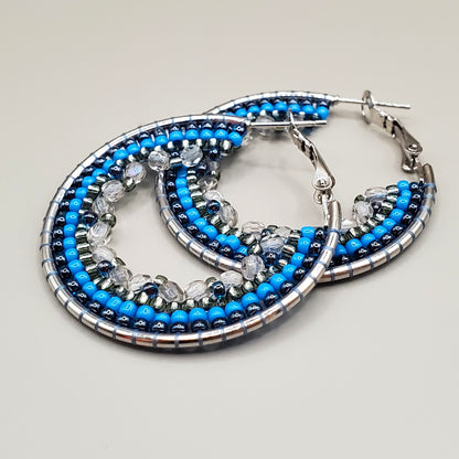Bluebird Sky Hoops