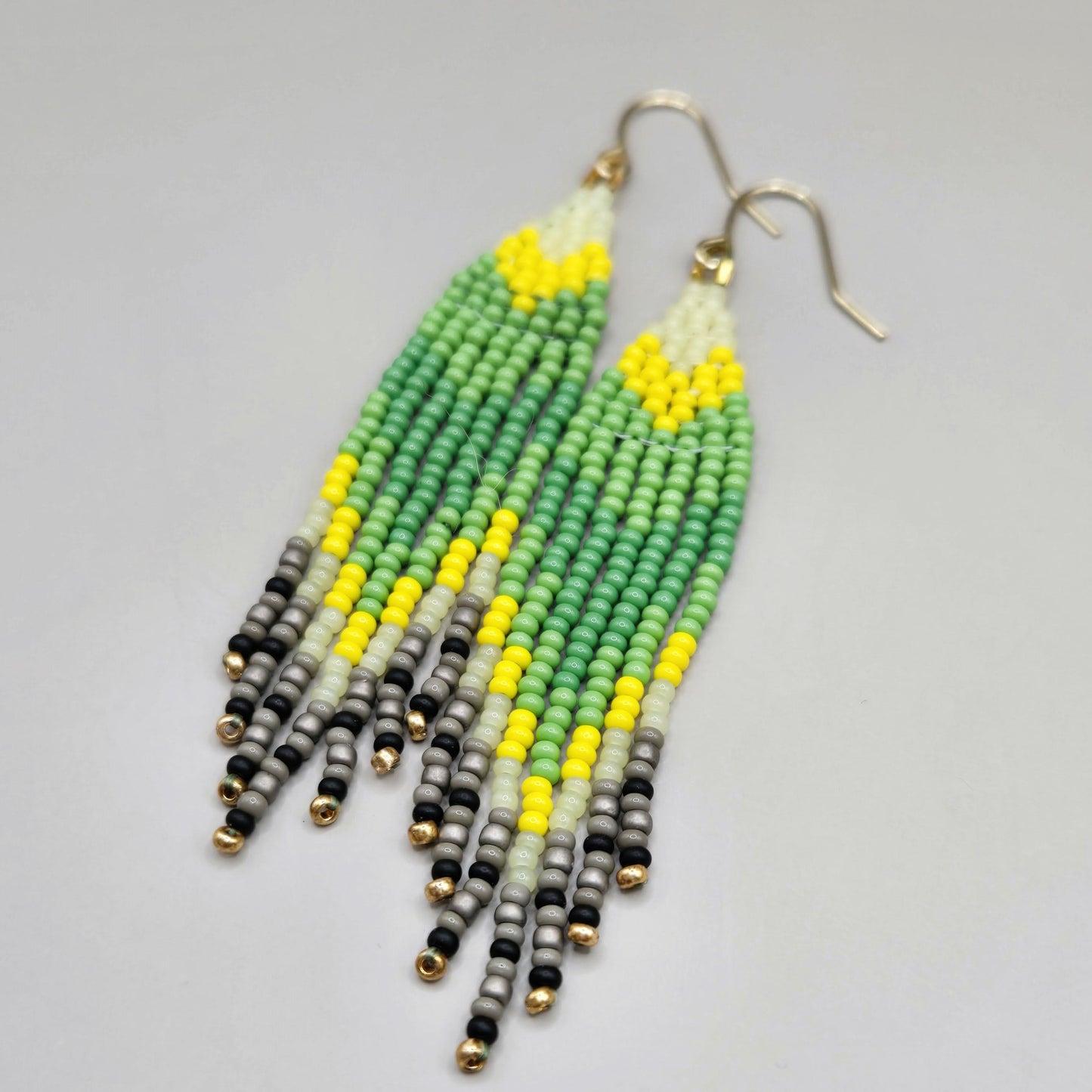 Budgie Feste Fringe Earrings