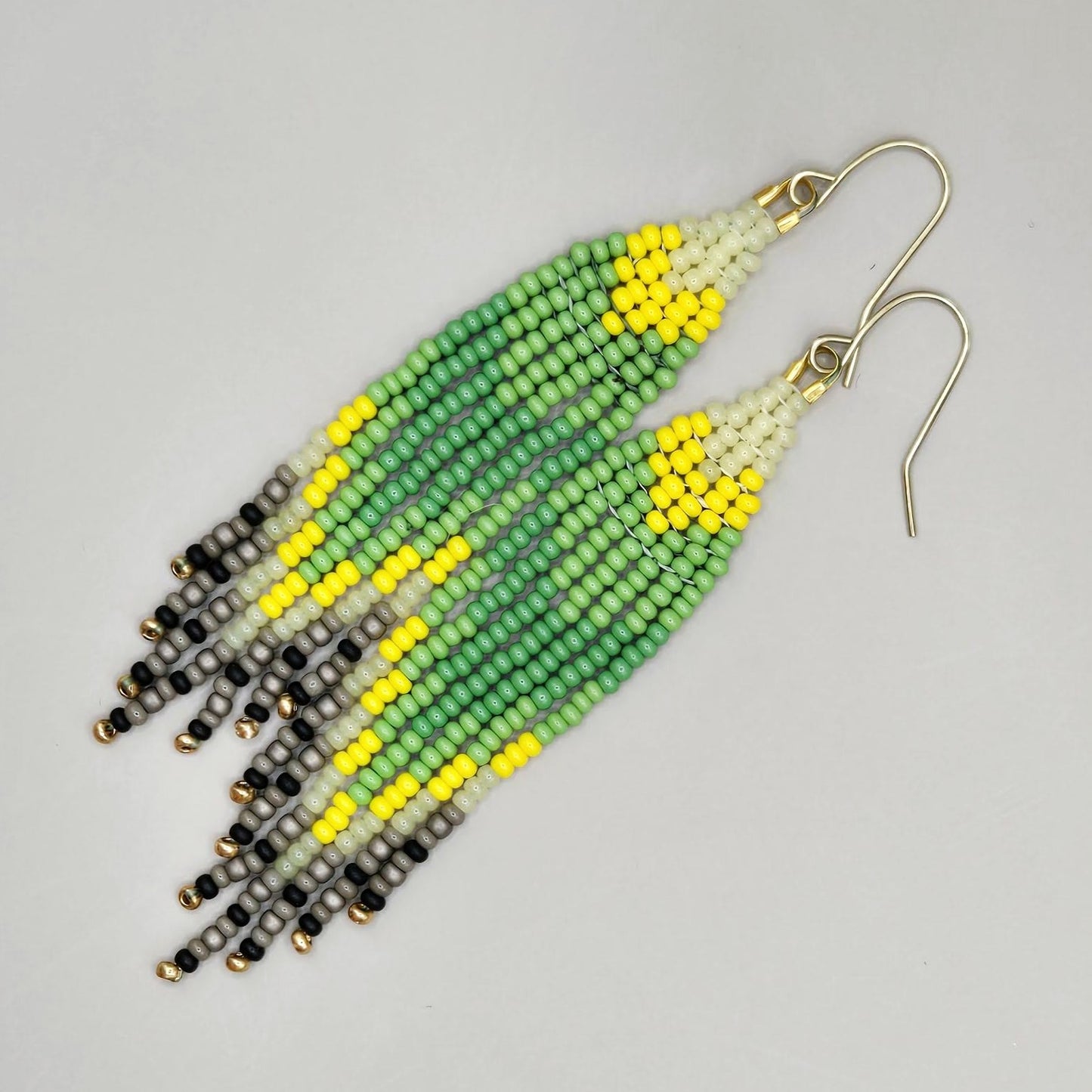 Budgie Feste Fringe Earrings