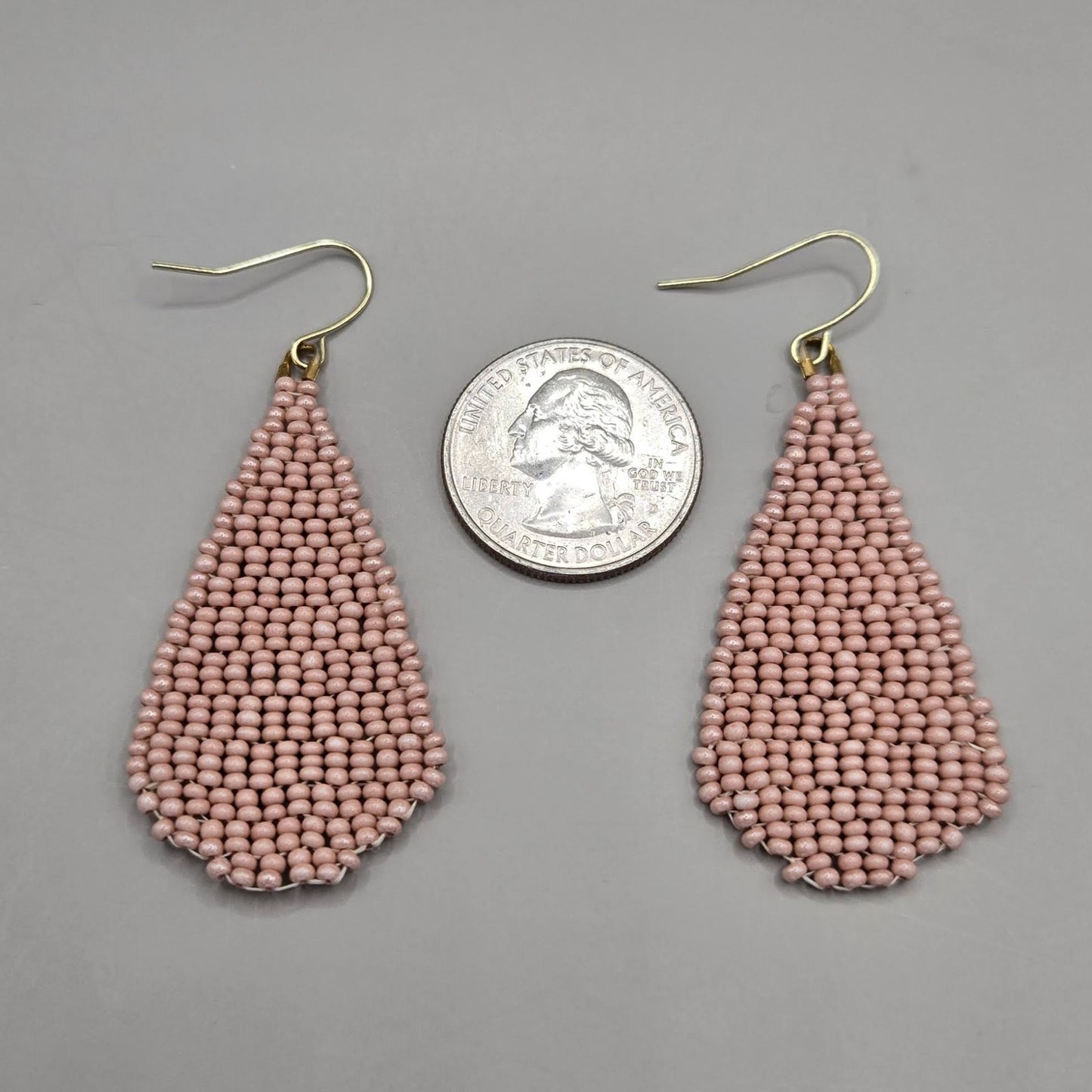 Dusty Rose Katherine Earrings