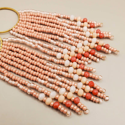 Dusty Rose Ophelia Fringes