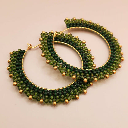 Evergreen Juliet and Lady Hoop Earrings