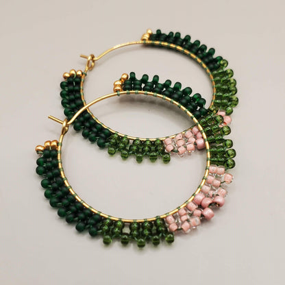 Evergreen Juliet and Lady Hoop Earrings