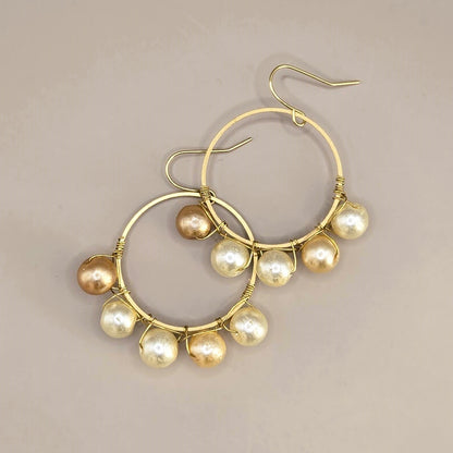 Pearl Orb Earrings
