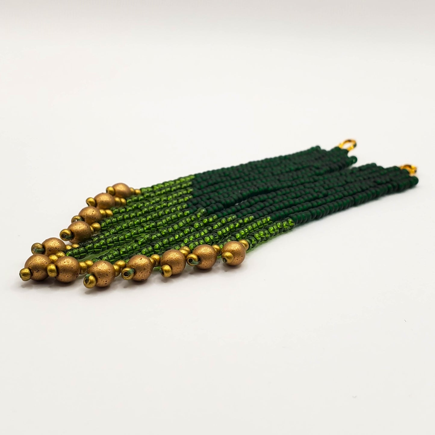 Evergreen Fringe Earrings