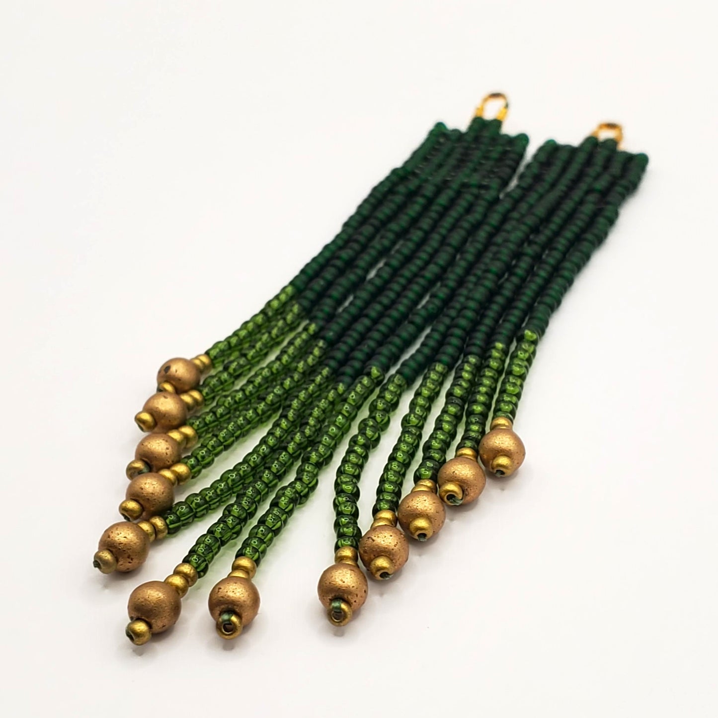 Evergreen Fringe Earrings