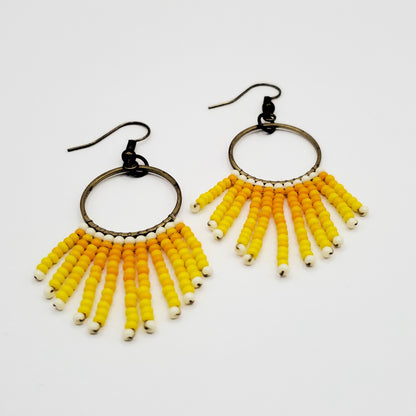 Sunshine Circle Earrings