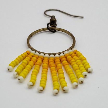 Sunshine Circle Earrings