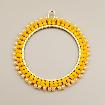 Sunshine Circle Earrings