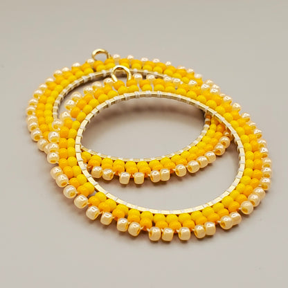 Sunshine Circle Earrings