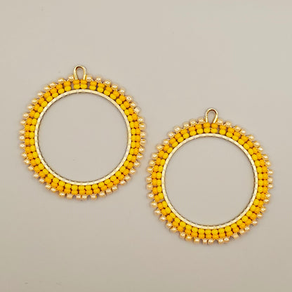 Sunshine Circle Earrings