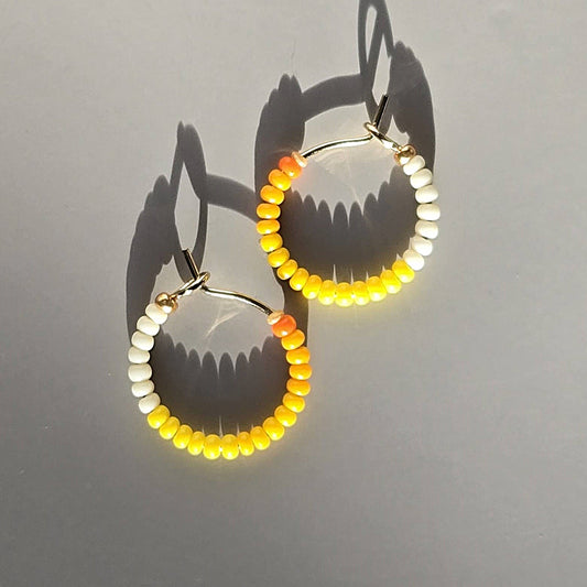 Sunshine Lady Hoop Earrings