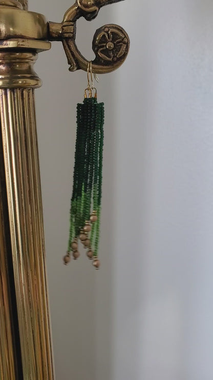 Evergreen Fringe Earrings