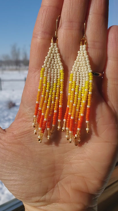 Sunshine Fringe Earrings